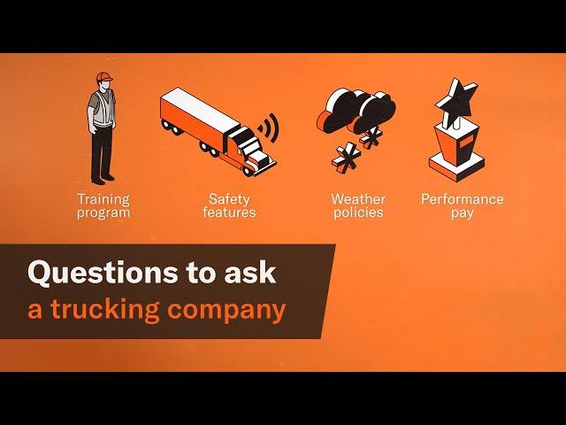 11 questions to ask trucking companies during an interview