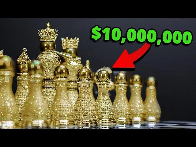 $1 vs $10,000,000 Chess Sets!