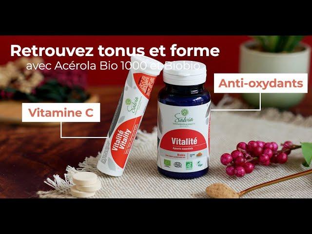 Retrouvez vitalité et tonus avec Acérola Bio 1000 et Biobio Cynorrhodon 