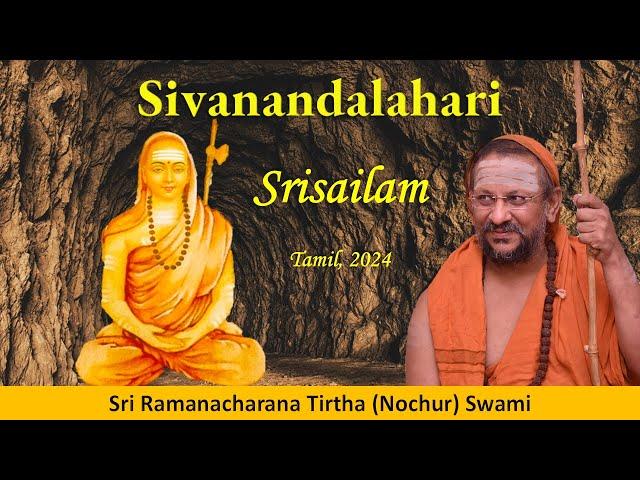 (1) Sivanandalahari || Srisailam Satsang || Tamil || Oct 2024