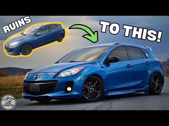 Building the Ultimate Mazda 3 for 2 years in 21min