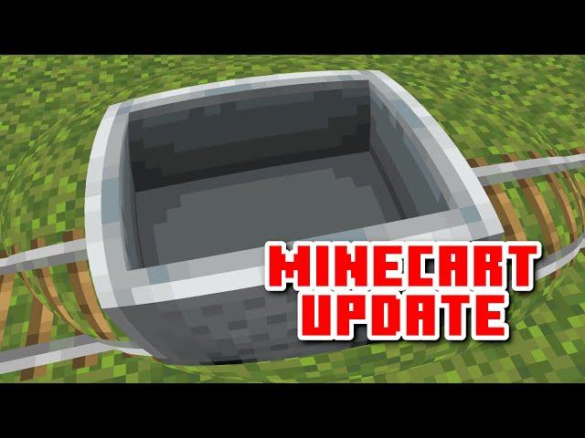 Finally! A Minecart Update! THEY'RE SO FAST NOW.