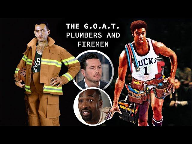 The Greatest NBA Plumbers and Firefighters - Cousy, West, Wilt, Russell, Baylor, Big-O and Their Era