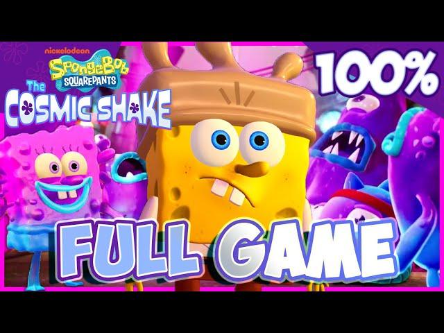 SpongeBob SquarePants: The Cosmic Shake FULL GAME 100% Longplay (PS4)