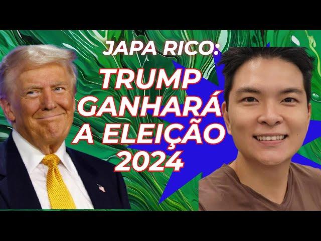 JAPA RICO AFIRMA QUE TRUMP GANHARÁ A ELEIÇÃO PARA PRESIDENTE DE 2024