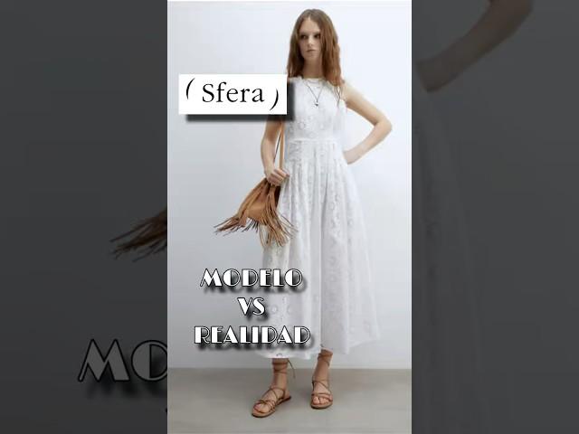Model Vs Reality SFERA Ref. 001058340004801 Size M RRP €39.99 #sfera #summer #2025 #new arrivals