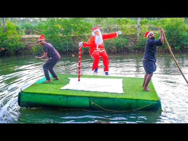 Levitating Santa | വെള്ളത്തിൽ പറന്നുനടക്കുന്ന സാന്റാ | M4 Tech |