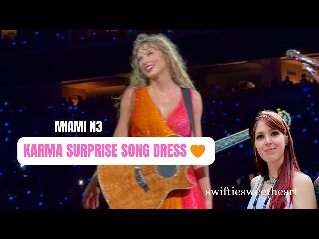 Karma Surprise Song Dress 🩷 Miami N3