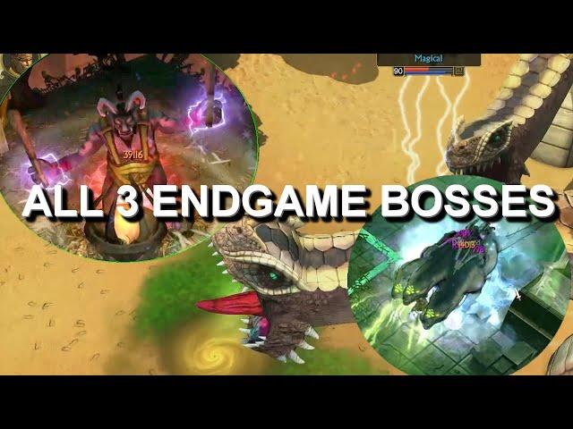 Titan Quest: The 3 Bosses of the Endgame Dungeons in Legendary!