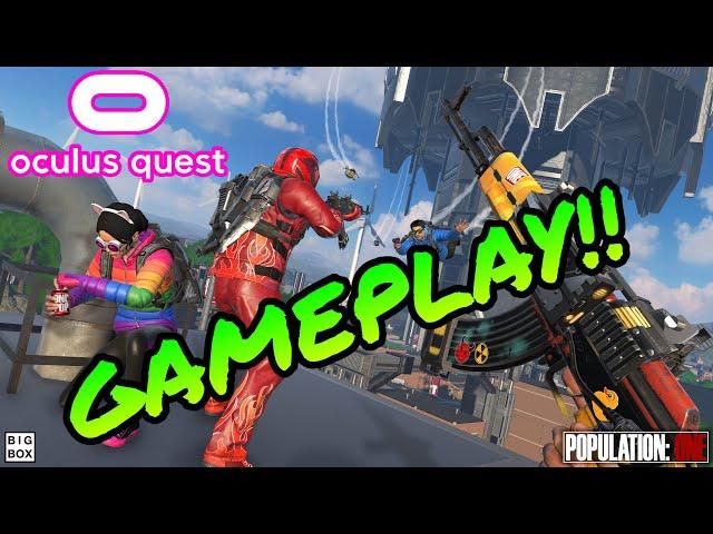 Population One on Oculus Quest Gameplay! Battle Royale in VR is AWESOME!