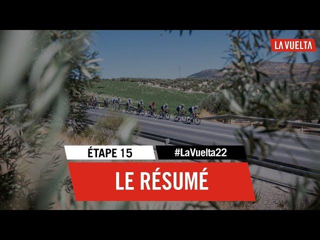 Résumé - Étape 15 | #LaVuelta22