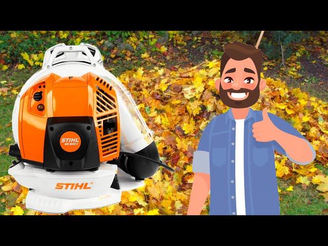 STIHL BR 800 C-E - Der BLÄST RICHTIG!