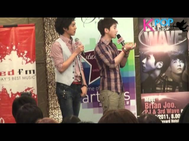 111014 Brian Joo & Alexander in Malaysia - 12 Years Reunited