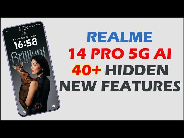 Realme 14 Pro 5G AI 40+ Hidden Tips & Tricks  Special Features | YOU MUST KNOW 