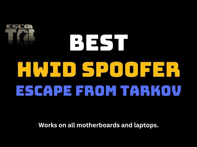 Escape from Tarkov HWID Spoofer - How to get unbanned - Fix HWID Ban