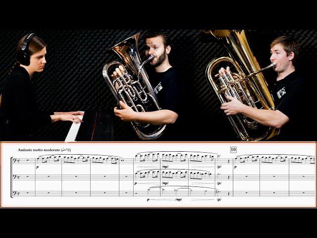 Gabriel Fauré “Pavane” LOW BRASS TRIO. Sheet Music Play Along!