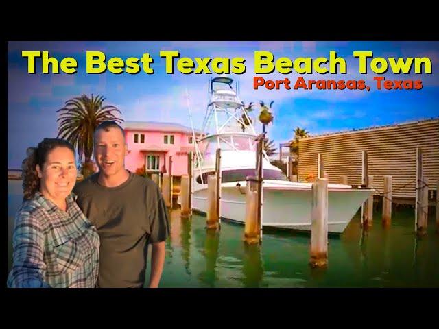 Is this our FAVORITE Texas Beach Town? Beach Boon-docking in Port Aransas TEXAS!!!