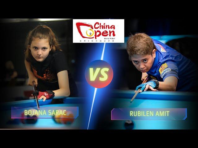 BOJANA SARAC VS RUBILEN AMIT | 2024 CHINA OPEN WOMEN'S 9-BALL #billiards #nineball #9ballpool