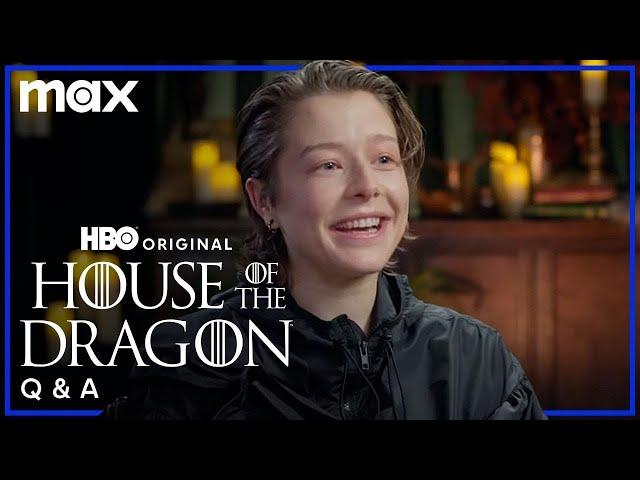 Emma D'Arcy & Olivia Cooke Answer Your Questions | House of the Dragon | Max