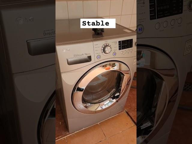 Direct drive machine stability,CHECK! #washerrepair #washer #homeappliance