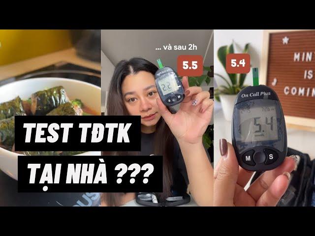 Test TĐTK tại nhà  và 1 ngày ăn gì của mẹ bầu để kiểm soát đường huyết | Stay Healthy Easy