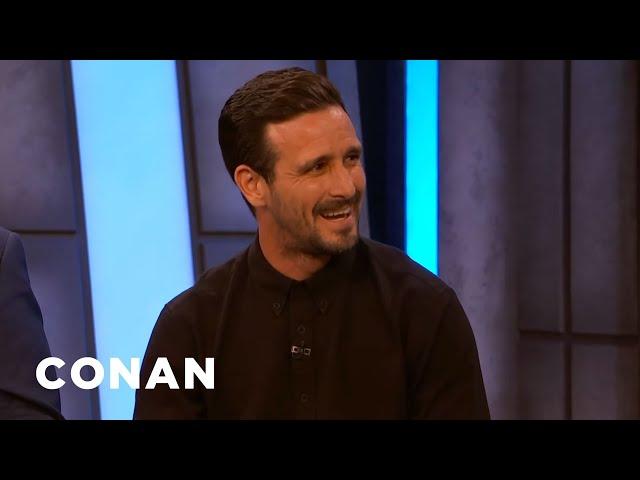 How James Ransone & The "IT" Crew Dealt With Stressful Scenes | CONAN on TBS