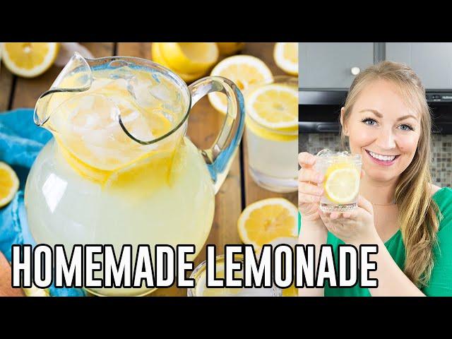 How to Make Homemade Lemonade