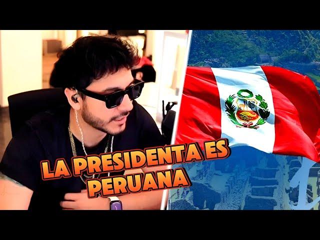 ZEEIN DA PISTAS DE LA NUEVA PRESIDENTA ES PERUANA  ?