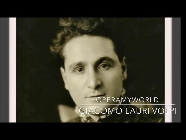 Giacomo Lauri Volpi - How to Control a Giant Volcano Voice!