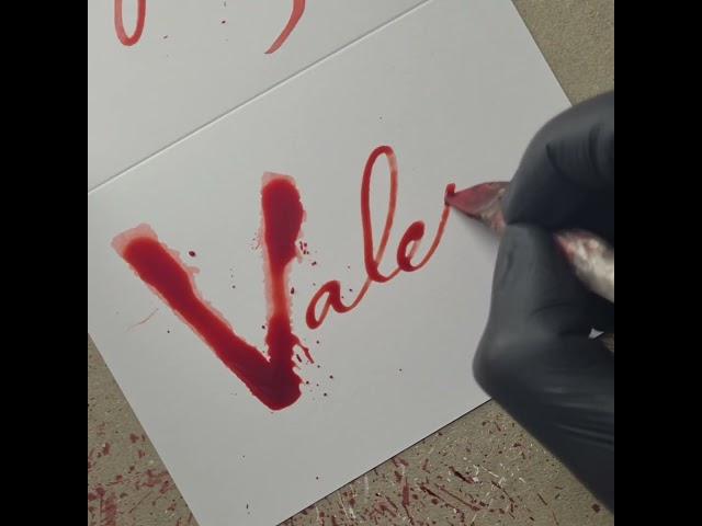 Splatter Calligraphy Name Request no.874