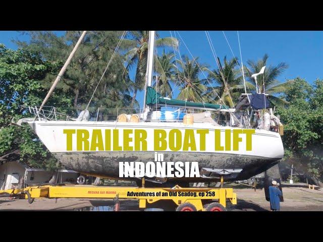 TRAILER BOAT LIFT in Indonesia