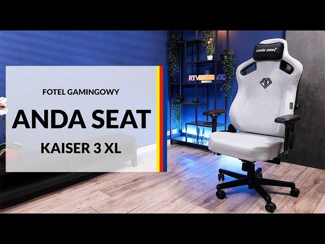 Fotel Anda Seat Kaiser 3 XL – dane techniczne – RTV EURO AGD