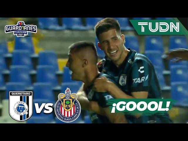 ¡A lo 'Borguetti'! Que gol de Gallos | Querétaro 2-1 Chivas | Torneo Guard1anes 2021 Liga Mx | TUDN