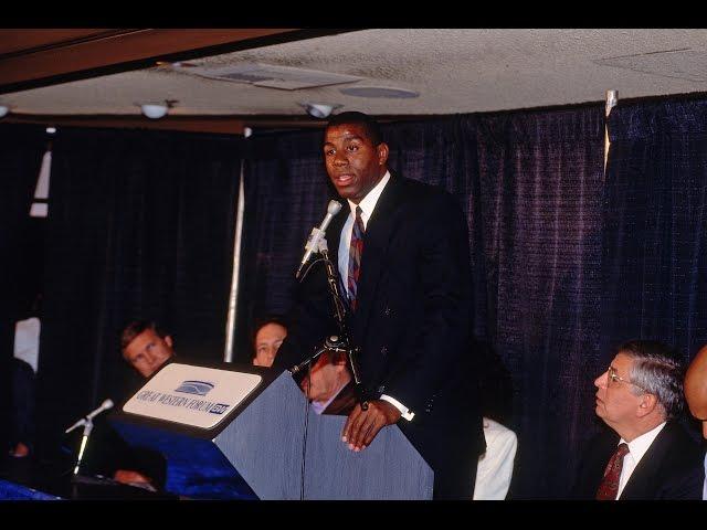 The Announcement: Magic Johnson