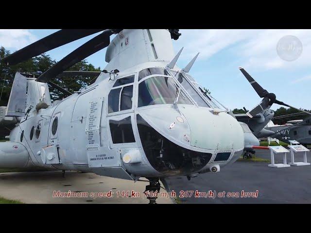 Boeing Vertol CH-46 Sea Knight Helicopter Walkaround Video #usnavy