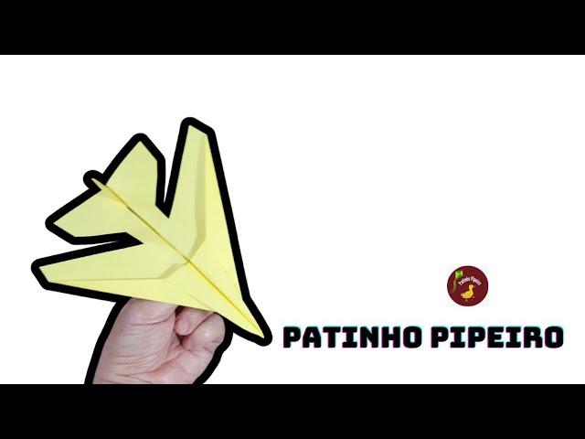 Como fazer um Avião de Papel  Raptor  ) que voa muito.