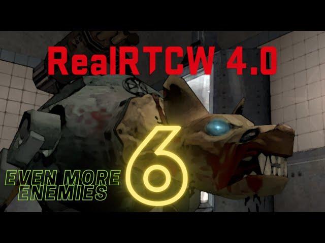 RealRTCW 4.0  // Even More Enemies // Mission 6 (Return Engagement)