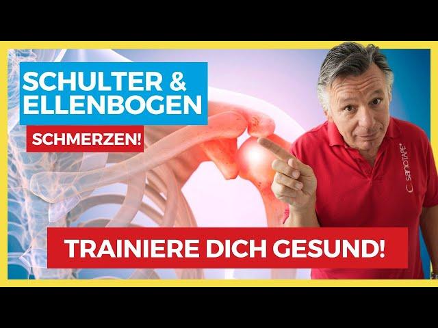 Schmerzen an Schulter und Ellenbogen ️ So trainierst du dich gesund!