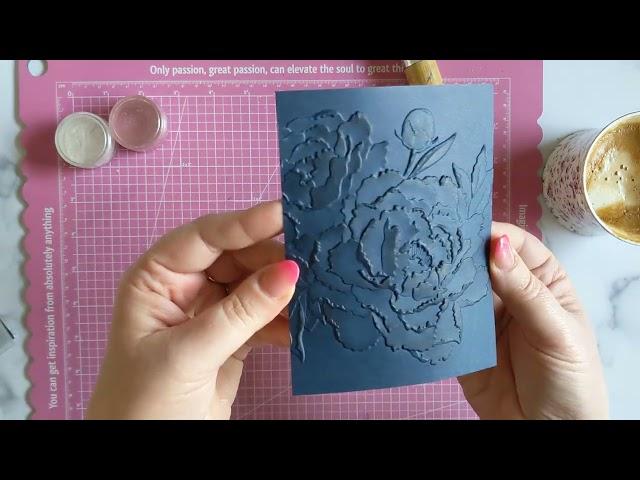 Super Quick, Super Easy 3D Embossing Folder Technique!