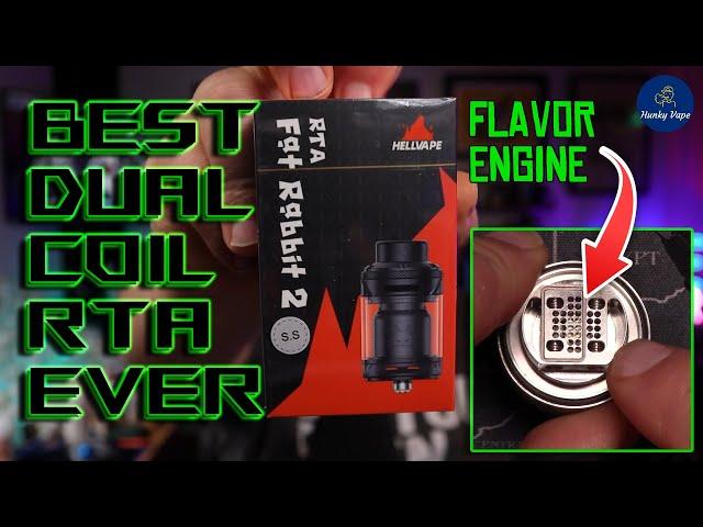 Hellvape Fat Rabbit 2 RTA Best Flavor Dual Coil RTA Ever