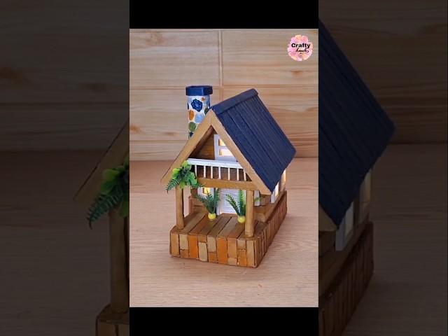 Beautiful Cardboard house making idea