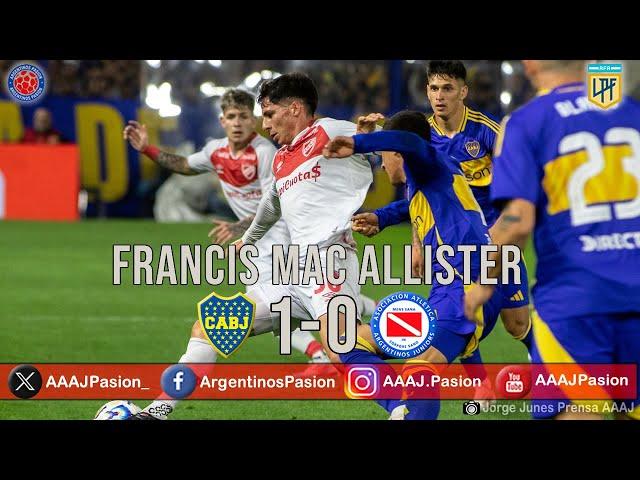 Francis Mac Allister: "Propusimos juego y ataque, pero no se dió" | BOCA 1 AAAJ 0