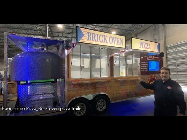 Buonissimo Pizza | Brick Oven Pizza Trailer | Concession Nation