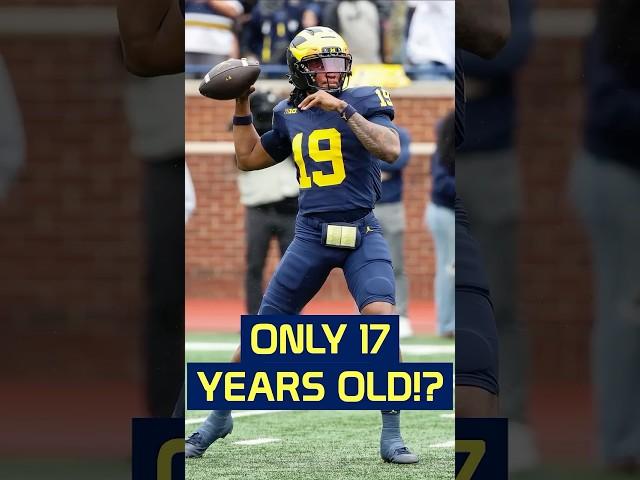 Michigan Would Be Stupid Not to Start Bryce Underwood #collegefootball #michiganfootball #NIL#Big10