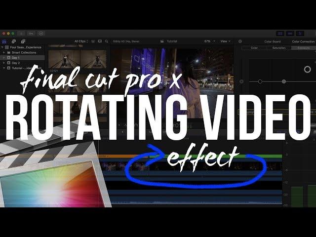 Final Cut Pro X Tutorial | Cinematic Rotation Video Effect