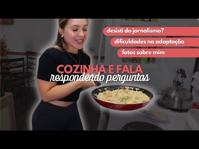 COZINHA E FALA | respondendo perguntas