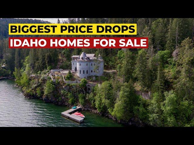 Idaho homes for sale with the largest price cuts.