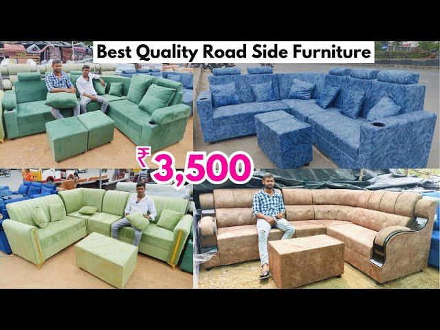 ₹ 3,500 Miyapur Road Side Furniture Best Quality Sofa Sets, Cots & Dressing Tables From Manufacturer