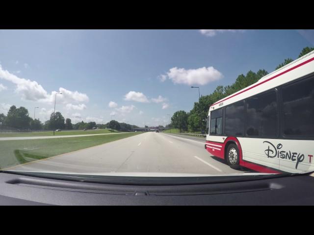 Florida Driving Videos | Driving from Epcot to Animal Kingdom | FL Attractions 360