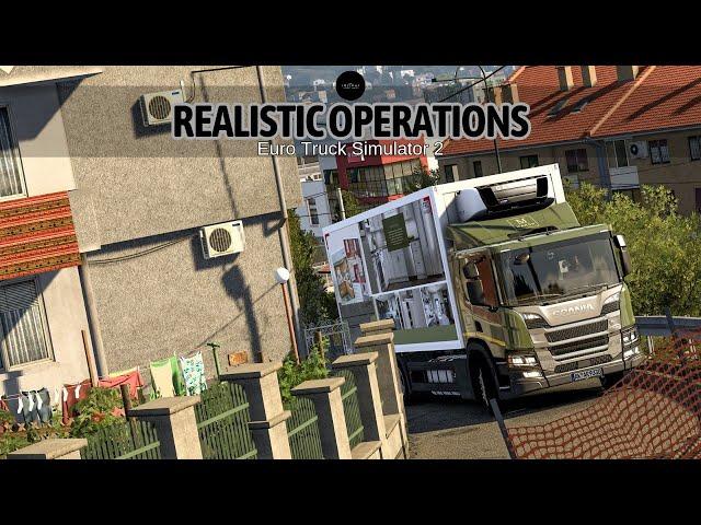 Realistic Operations-Most Realistic Mods of Ets 2-Scania P220 Day Cab. [Most Hidden Roads/1.50+1.51]